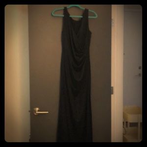 Ralph Lauren navy cocktail dress